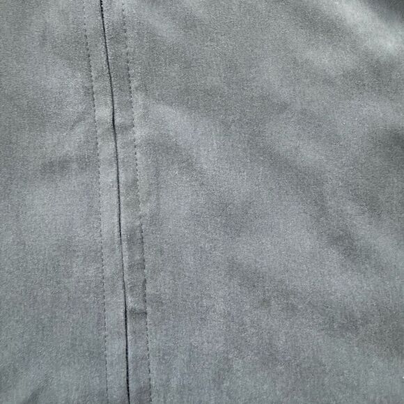 London Fog Blue Zip Up Jacket Essential Women’s Size M Petite Hooded Adjustable - Picture 5 of 12